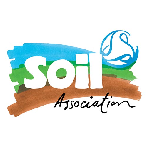 Soil Association logo.
