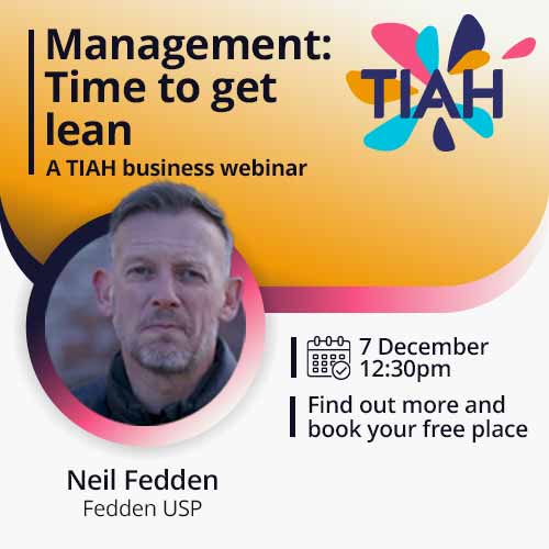 Neil Fedden will be speaking about lean management in farming and growing.