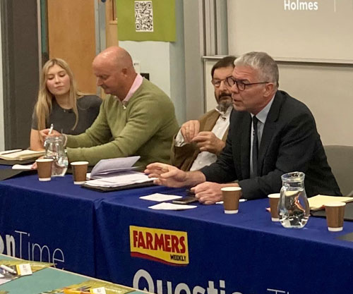 Food prices and farm assurance schemes were discussed at the Farmers Weekly Question Time event in Newcastle.