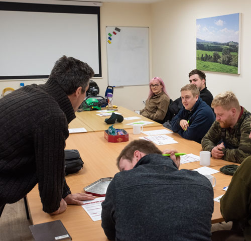 Training courses and online learning are just two aspects of CPD. Photograph: John Eveson at Vicky Anderson Training, Northallerton.
