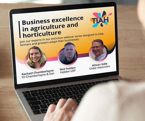 Book your place on our free business excellence webinars.